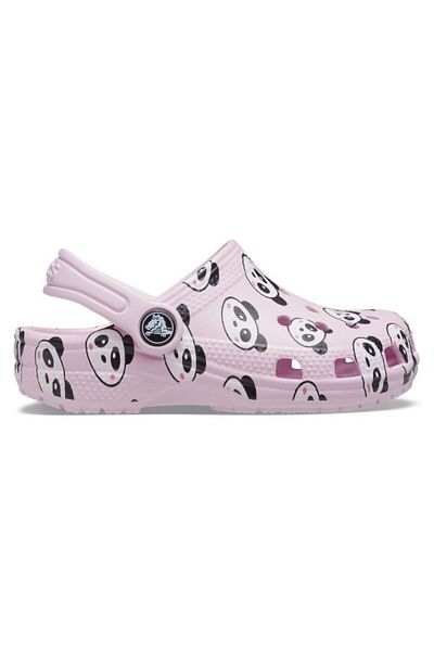 Crocs Saboți Kids' Classic Panda Print Clog 27-28 Eu - C10 Us Roz - Ballerina Pink
