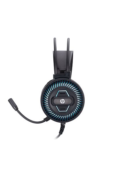 HP Gaming Headset, Single Connect In Usb - Dhe-8001u Black