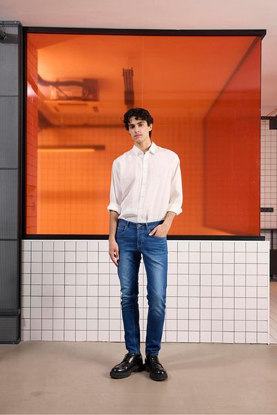 GMG FIRENZE 5 Pocket Casual Denim Men's Trousers