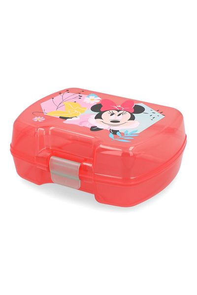 Stor Minnie Mouse Themed Premium BPA-Free Rectangular Plastic Sandwich Box