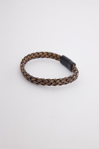 Tudors Men's Genuine Leather Bracelet