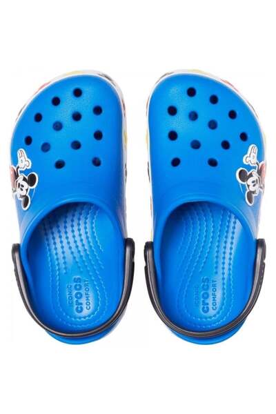 Crocs Saboți Fun Lab Disney Mickey Mouse Band Clog - Bright Cobalt