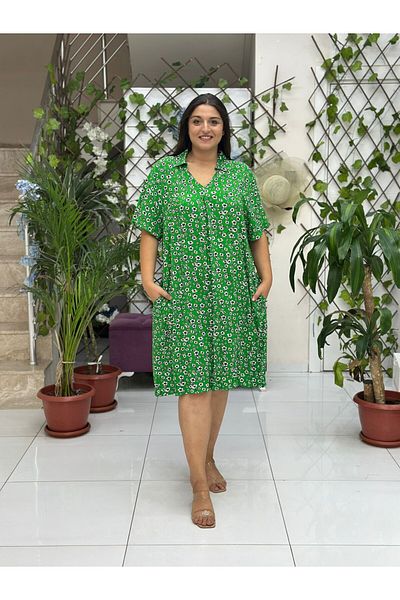 Punta Otantik Vn19140 Viscose Venice Dress