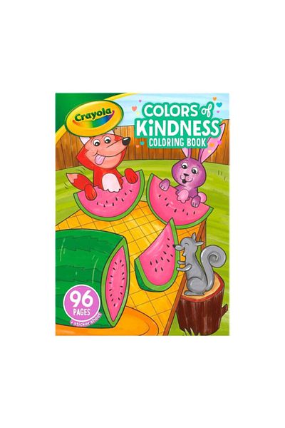Crayola كتاب تلوين ألوان اللطف، 96 صفحة