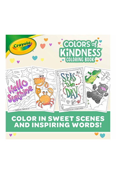 Crayola 96-Pages Colors of Kindness Coloring Book