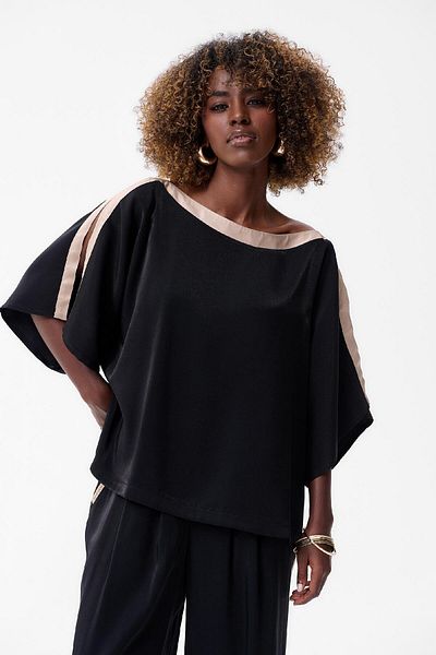 Blue Shadow Kasjo Women's Blouse Black