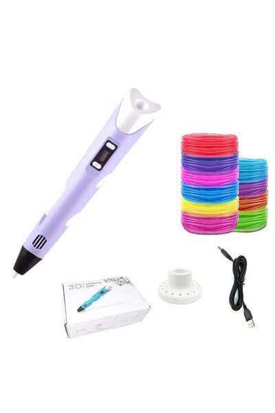 OEM 3D Pen, Digital Display, ABS/PLA, 1.75mm, Purple