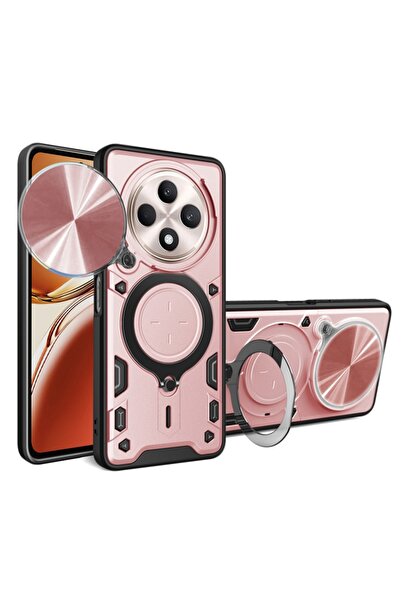 SKYDDAR INNOVATION Husă pentru Oppo Reno12 F /Reno12, CamGuard Pro, inel magn...