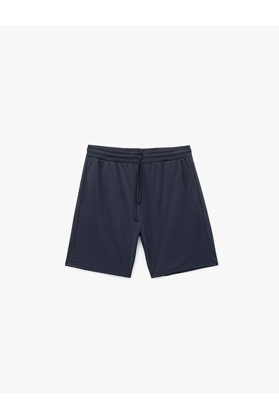 Koton Sport Shorts with Lace-Up Waist Pocket Detail