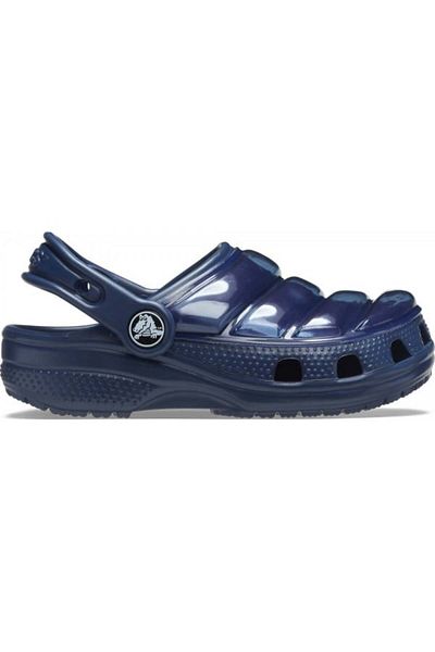 Crocs Saboti Crocs Kids' Classic Neo Puff Clog Albastru - Navy 23-24 EU - C7 US