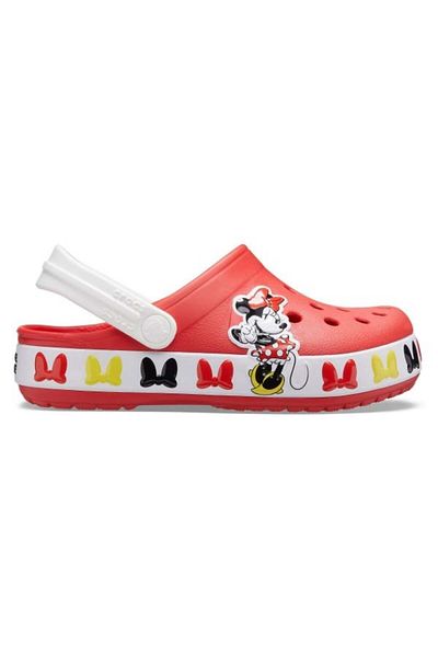 Crocs Saboți Fun Lab Disney Minnie Mouse Band Clog 32-33 Eu - J1 Us Rosu - Flame