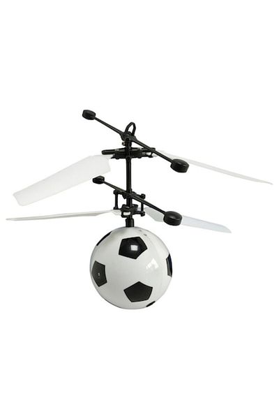 dalimag Flying Soccer Helicopter Ball, Regiojatek, White/Black