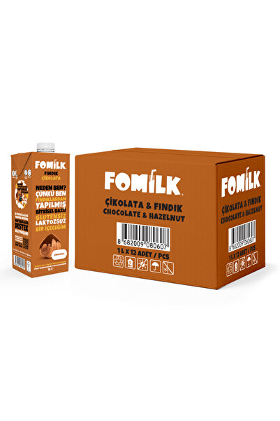 Fomilk Çikolata Fındık 1 L x 12 Adet