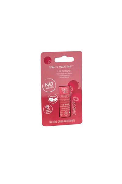 BEAUTY MADE EASY Cranberry Lip Scrub