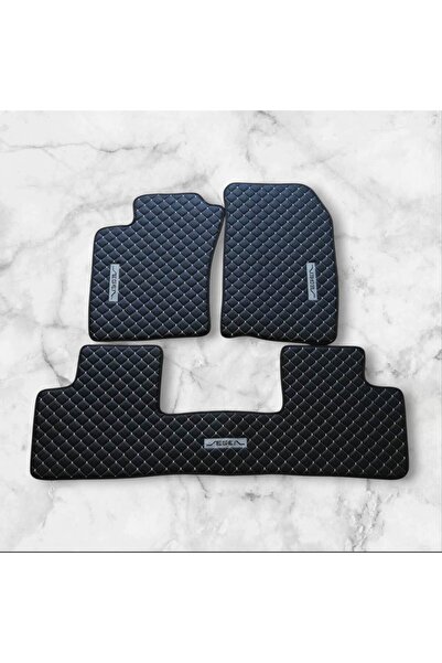 BalcıoğluSRV Fiat Egea Sedan Uyumlu 2015-2025 Baklava Gri Desenli Deri Kapito...