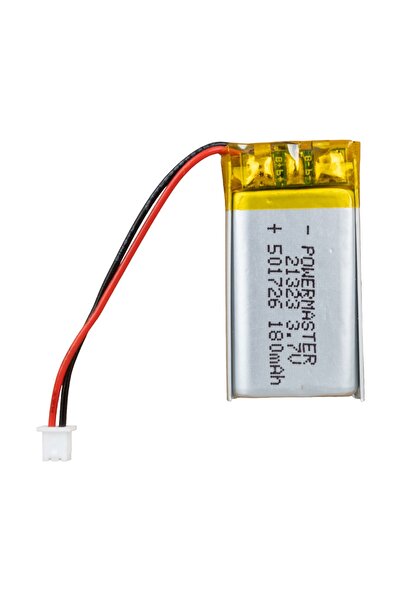 Powermaster 501726 3.7 Volt 180 Mah Lityum Polimer Pil