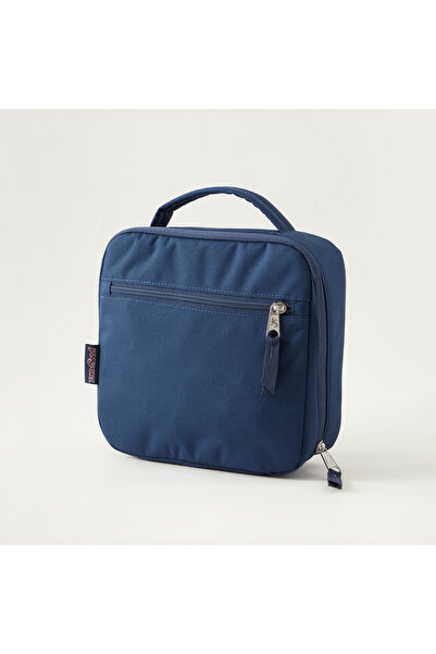 Jansport Solid Lunch Bag with Zip Closure and Handle - Lifetime Warranty