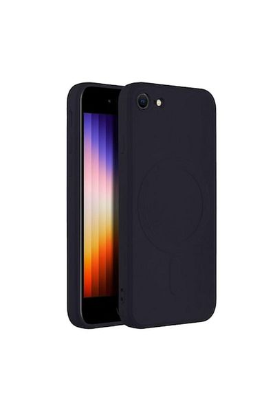 Gtech Husa MagSilicon Compatibil cu Iphone 16e/SE 2025, compatibila cu incarcarea Magsafe, Negru