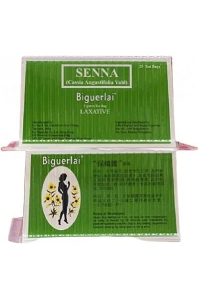 senna Biguerlai Senna Slimming Tea, 50 Bags