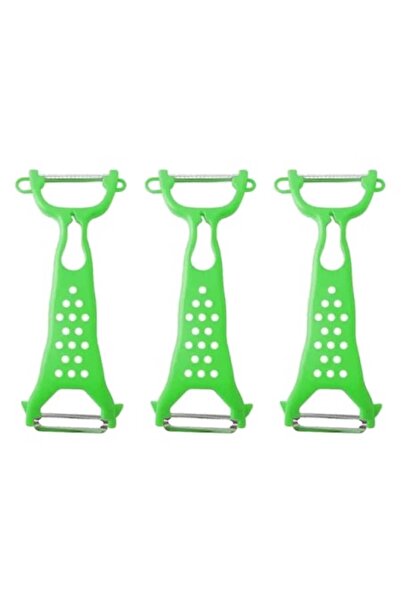 OEM Set of 3 Small Vegetable and Fruit Peelers, Stainless Steel