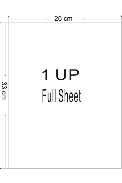 Generic ورق ملصقات أبيض قابل للطباعة من Red Dot Gift®، 100 ورقة، ملصقات عناوين، ملصقات طابعة، ذاتية اللصق