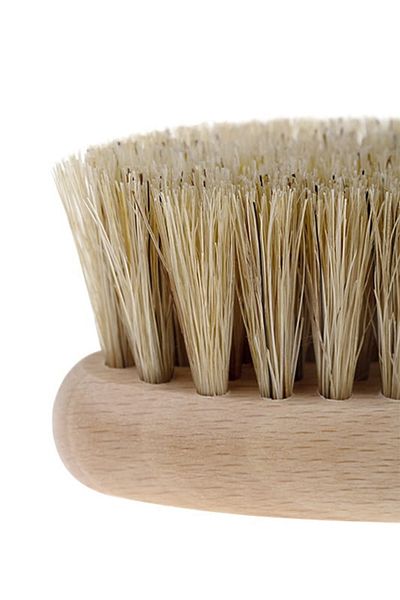 Bocioland Hairbrush for removing cradle cap in babies, Made of hair, Brown