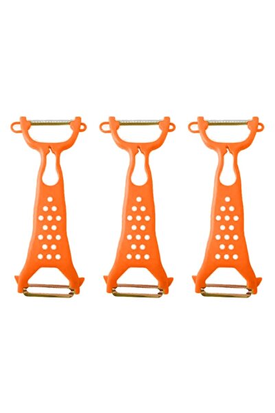 OEM Set 3 Peelers for Vegetables and Fruits, Small Size, Stainless Steel