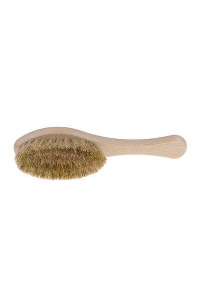 Bocioland Hairbrush for removing cradle cap in babies, Made of hair, Brown