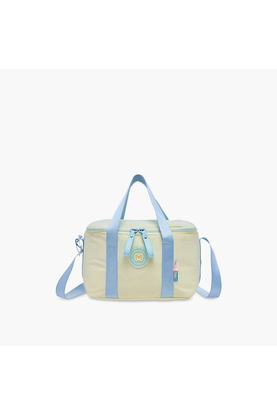 Marshmallow Tiara Applique Detail Lunch Bag with Zip Closure