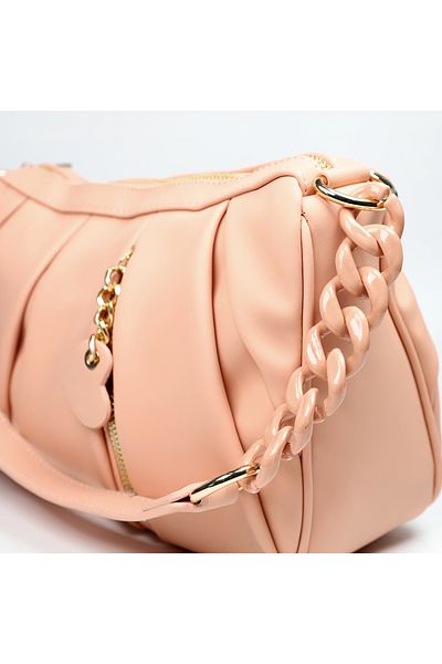 GUONN Serano Chain Detailed Shoulder Bag