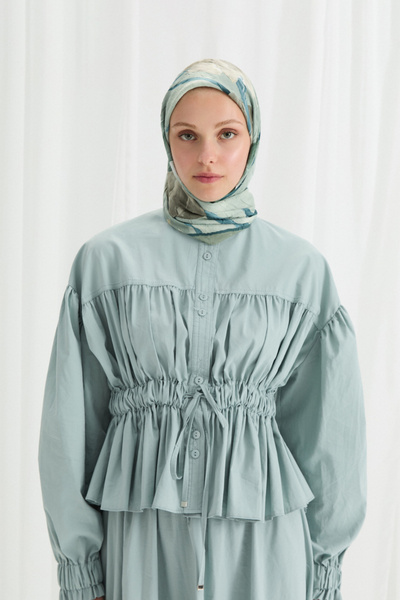 cs camellia scarf Κασκόλ Tulipano Kraş - Μέντα