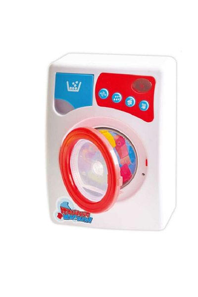 OEM Washing Machine Toy for Kids with Light, Sound, and Drum Movement, White
