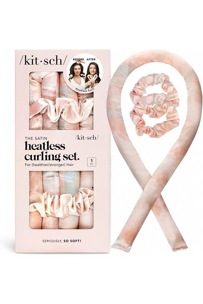 Kitsch Satin Heatless Curling Kit