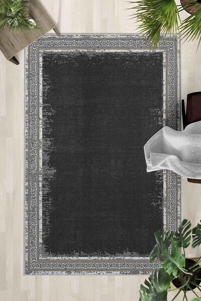 Monnhein Covor lavabil cu bază anti-alunecare – Covor modern cu imprimare dig...