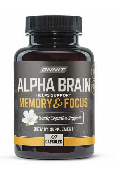 Onnit Alpha Brain Dietary Supplement - 30 Capsules