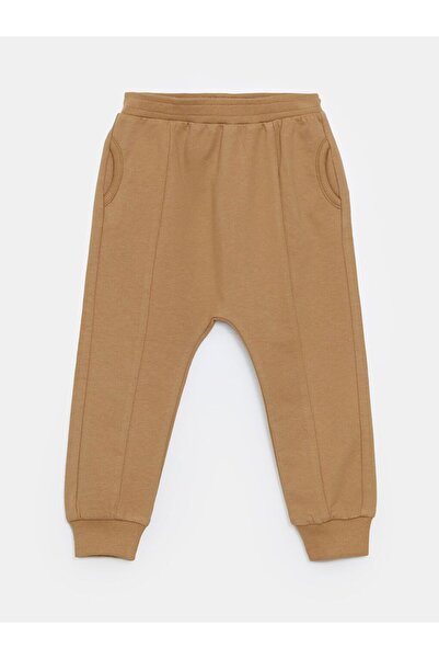 LC Waikiki LCW baby Bisiklet Yaka Baskılı Erkek Bebek Sweatshirt ve Eşofman Alt 2'li