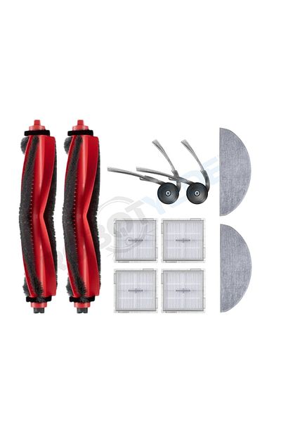 robotyedek Roborock Q8 Max Pro (2025 Model!) Compatible Brush Hepa Filter Mop Set-10 Pieces