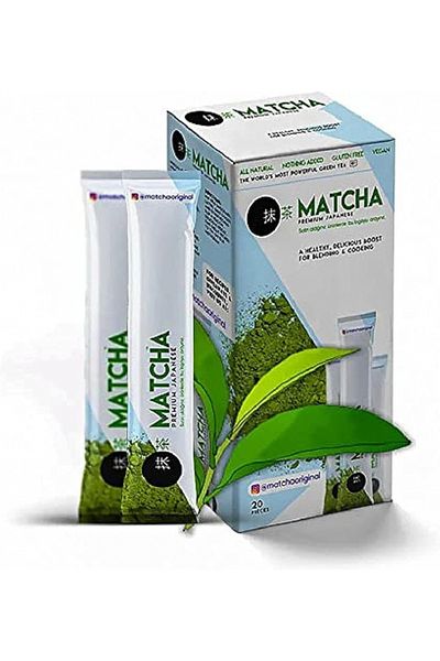 Matcha Premium Japanese Green Tea Powder, Matcha Japanese Detox Antioxidant Burner - Strawberry
