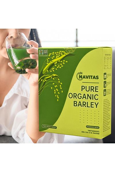 Matcha Premium Japanese Naveta Barley Grass Powder, 100% Pure and Organic