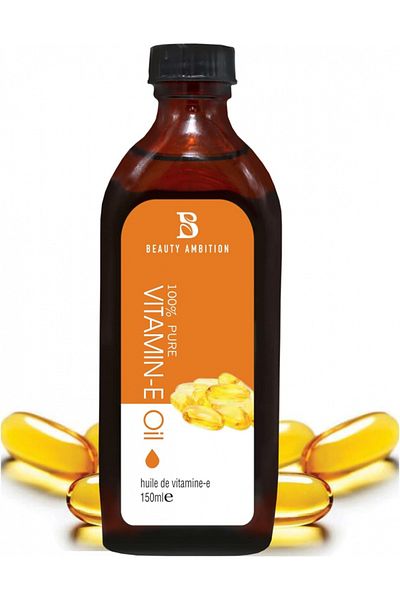 BEAUTY AMBITION Essential Oils for Hair and Skin Care - 150 Ml - Vitamin E Oil