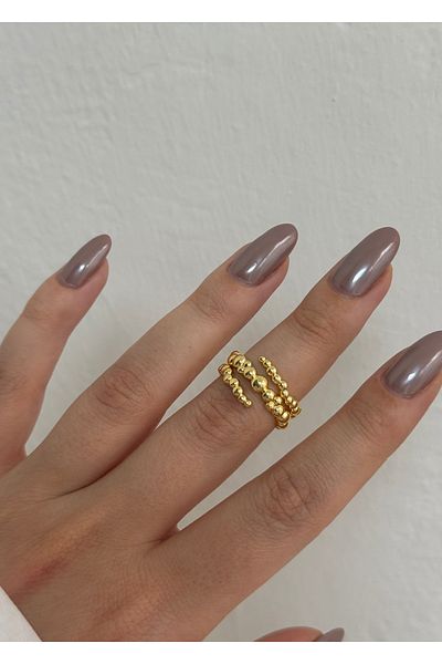KİLİGİSTANBUL Logen Ring (Size Adjustable)