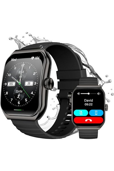 Shark GT3 Smartwatch. 1.96 inches. 100 modes, 10-day battery life, Bluetooth calling, IP68 waterproo