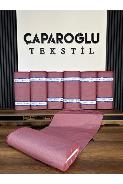 SADEN HOME NEVRESİMLİK - ÇARŞAFLIK ÇOK AMAÇLI KUMAŞ AÇIK BORDO 240 CM