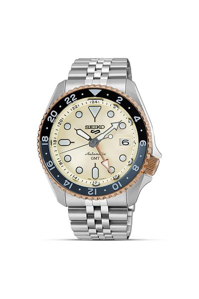 Seiko 5 Sports Automatic Gmt Ssk046K Men Wrist Watch Ssk046K1