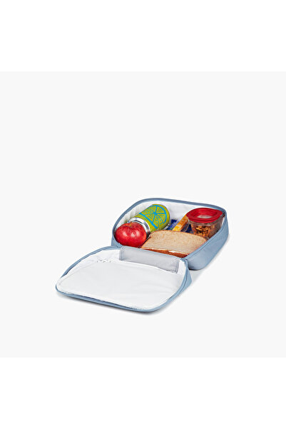 Jansport Solid Insulated Lunch Bag with Handle and Zip Closure