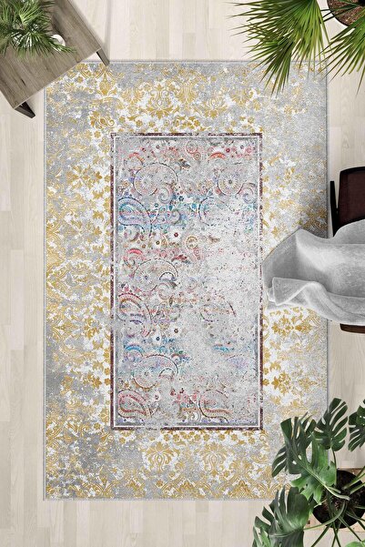 Monnhein سجادة قابلة للغسل بقاعدة مضادة للانزلاق – سجادة طباعة رقمية حديثة لل...