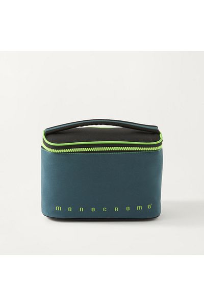Monocrom Monocromo Solid Lunch Bag with Top Handle and Zip Closure