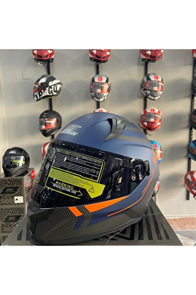 MTS M-910 Full Face Kask BLUE