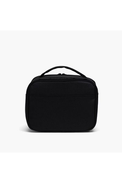 Herschel Supply Co. حقيبة غداء متينة من شركة هيرشل سابلاي مع مقبض وسحاب للإغلاق