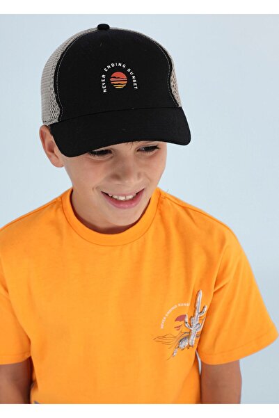 MAYORAL Boy's T-Shirt Shorts Hat 3-Piece Set 6653